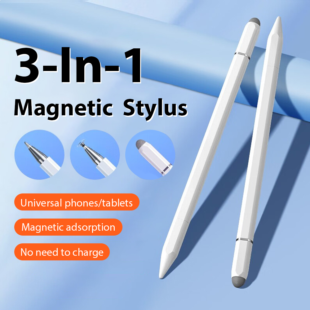 Cheap Tablet Accessories - Lápiz óptico Universal magnético 3 en