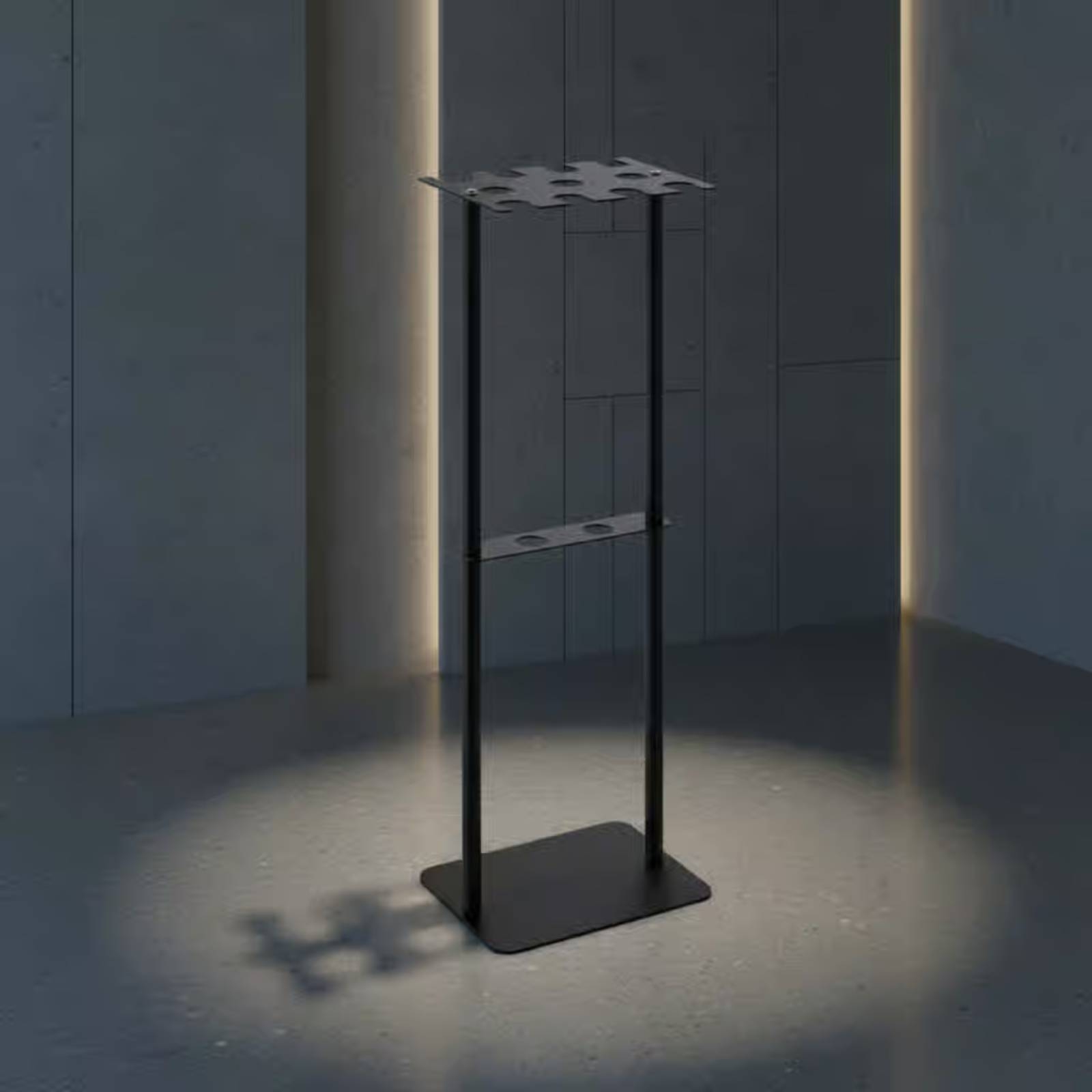 Mobile & Tablet Accessories - Estante Metálico Móvil para Exhibición de