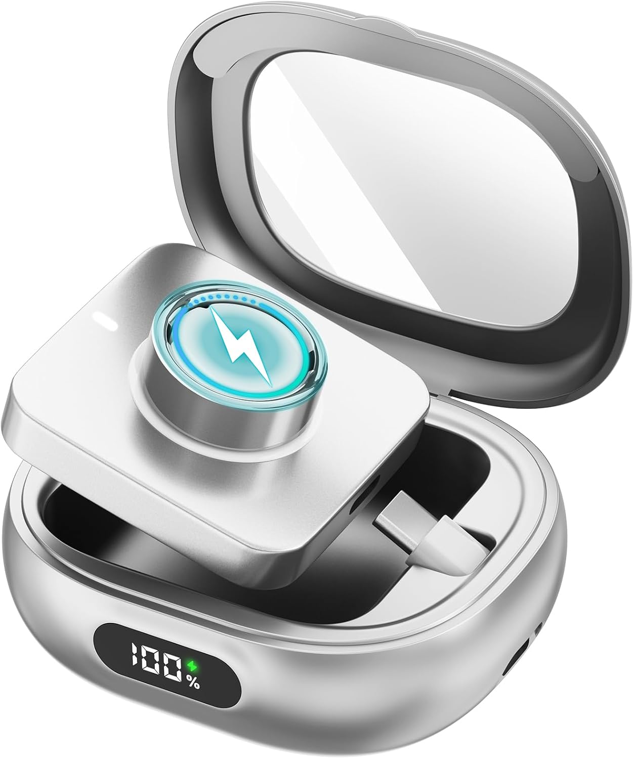 Magnetic Case Smart - Estuche de Carga para Anillo Inteligente,