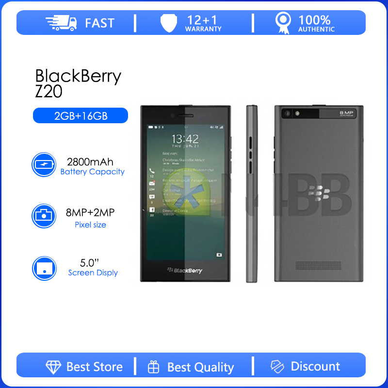 Mobile & Tablet Accessories - Blackberry Leap-teléfono inteligente Z20 reacondicionado, dispositivo