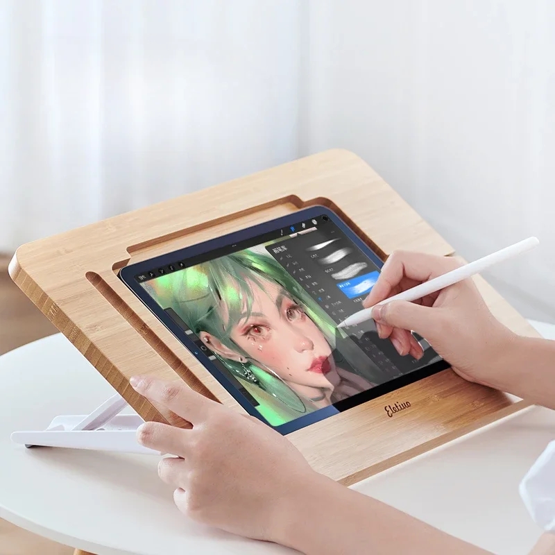 Tablet Drawing Accessories - Soporte de pintura de madera para