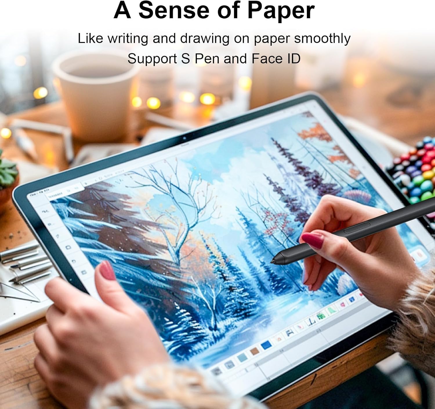 2 protectores de pantalla con  - Paper Feel Screen Film reseña y precio