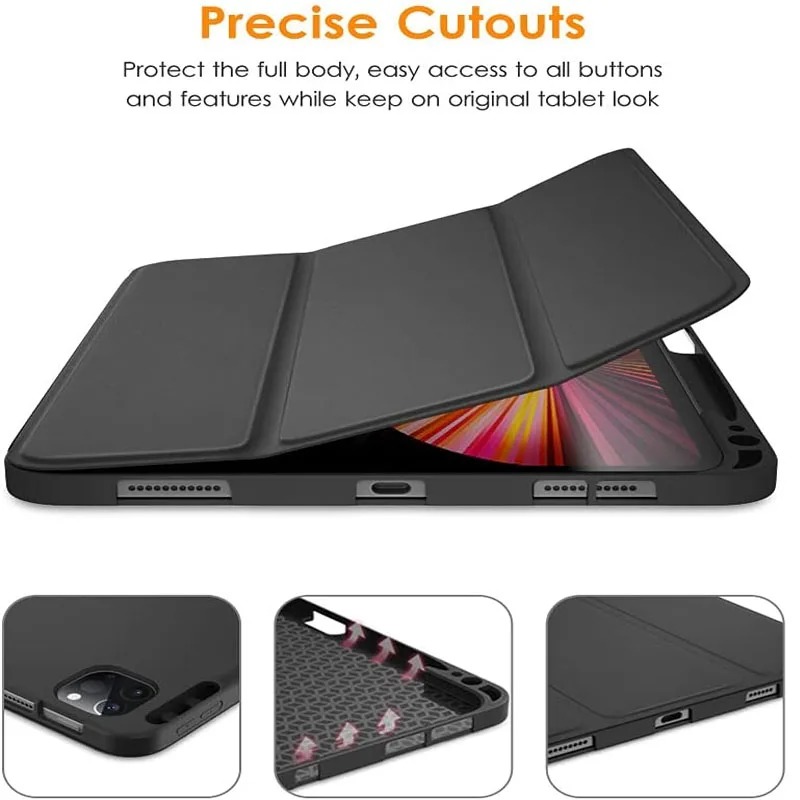 Para Redmi Pad Pro 12,1 2024 P - Tablet Cover Accessories reseña y precio