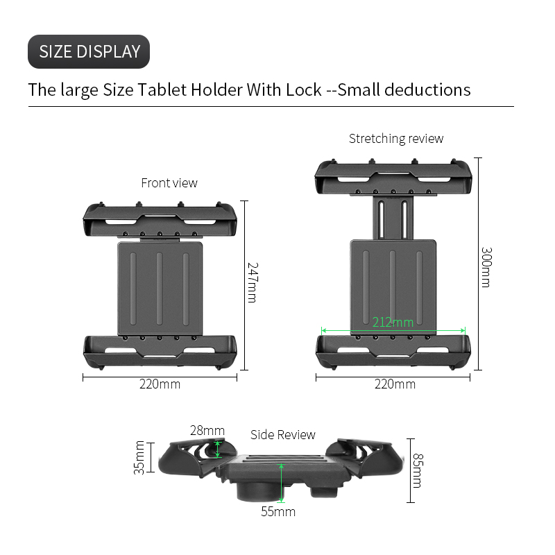 Soporte Universal Antirrobo pa - Tablet Car Mount reseña y precio