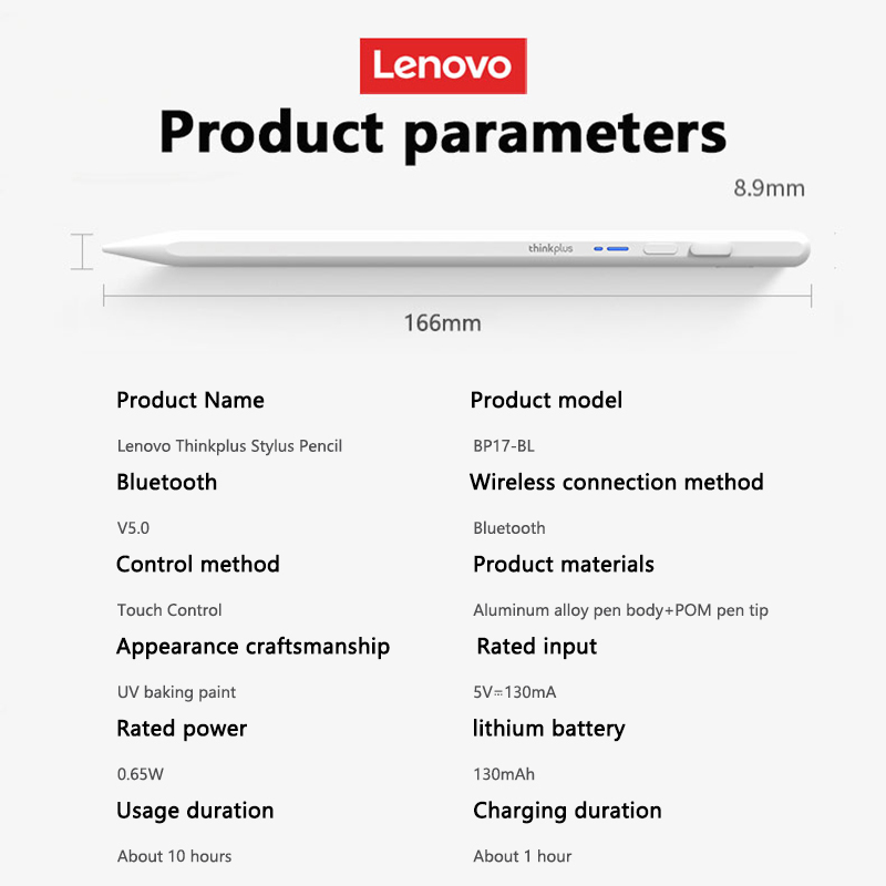 Lenovo-lápiz óptico Universal  - Tablet Drawing Accessories reseña y precio