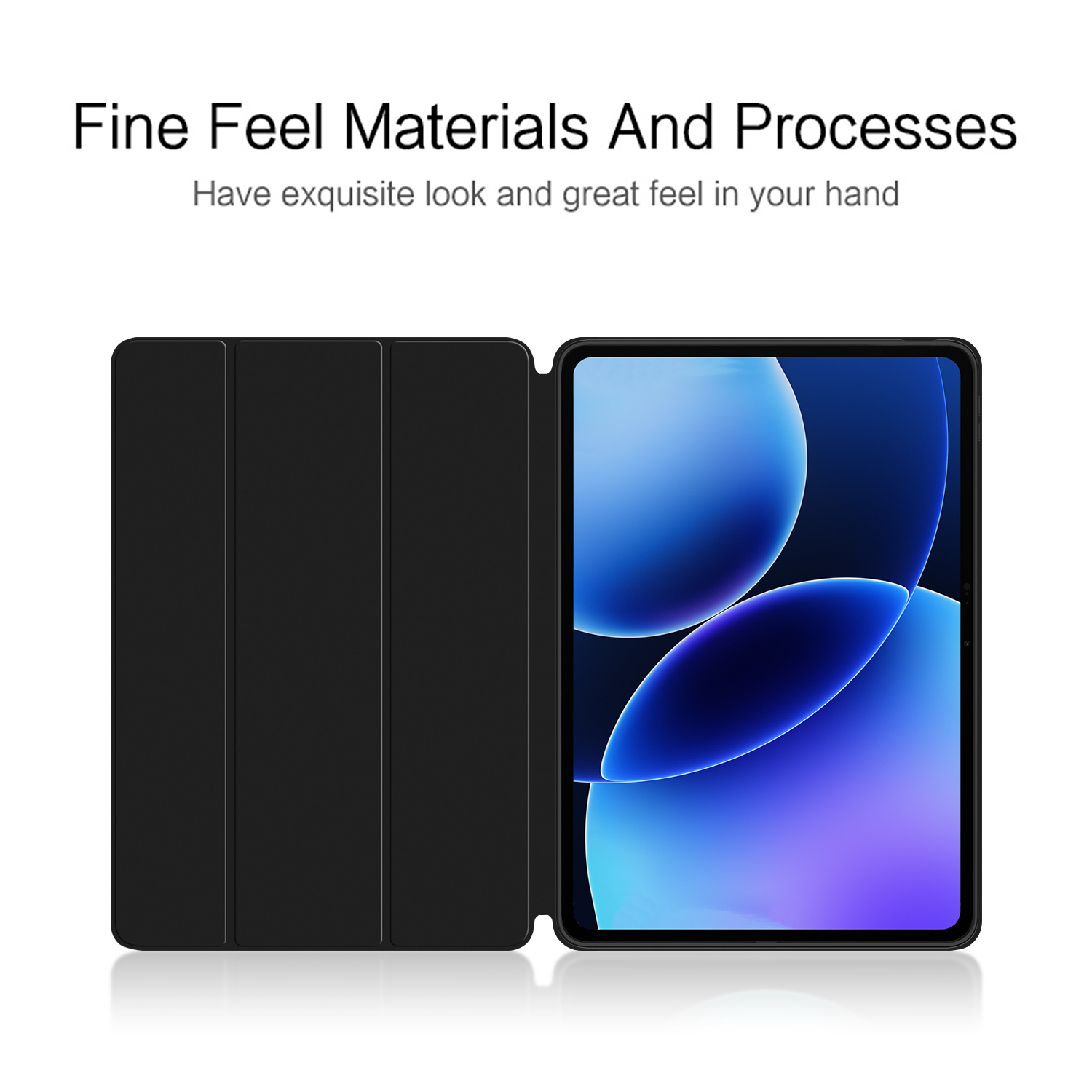 Funda con tapa abatible de cue - Poco Tablet Accessories reseña y precio