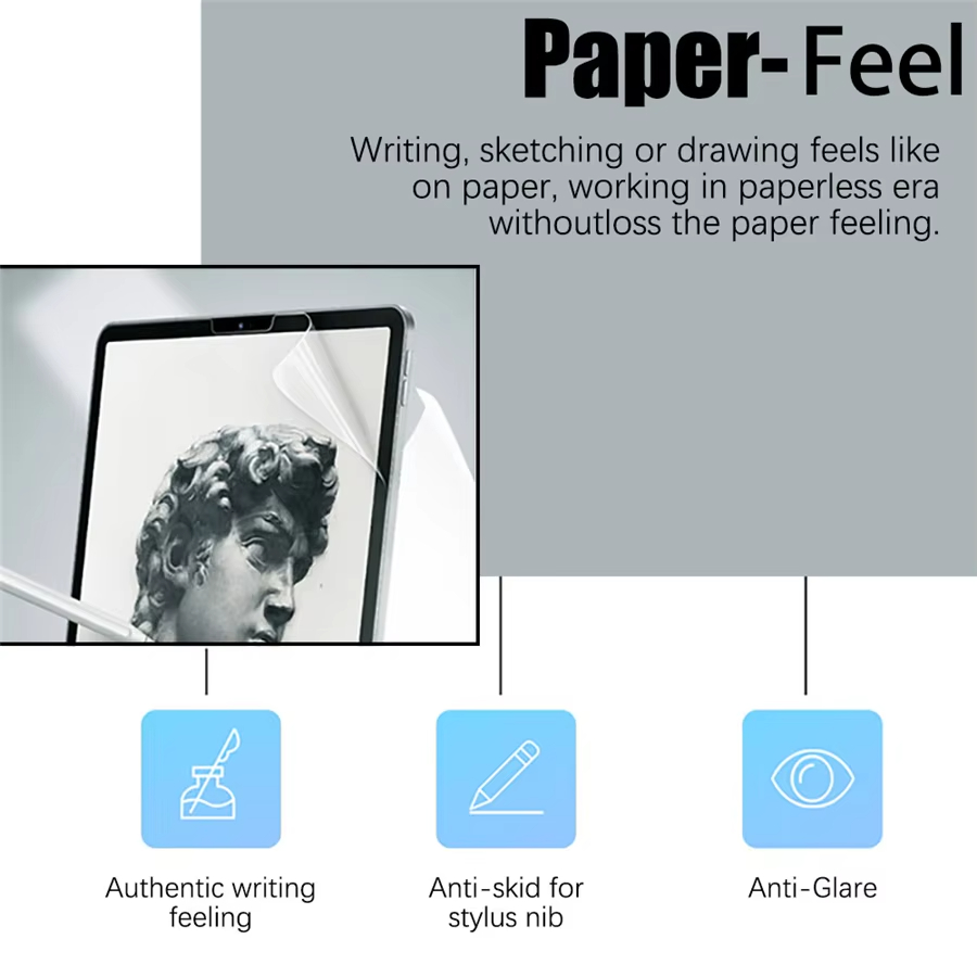 Protector de pantalla con sens - Paper Feel Screen Film reseña y precio