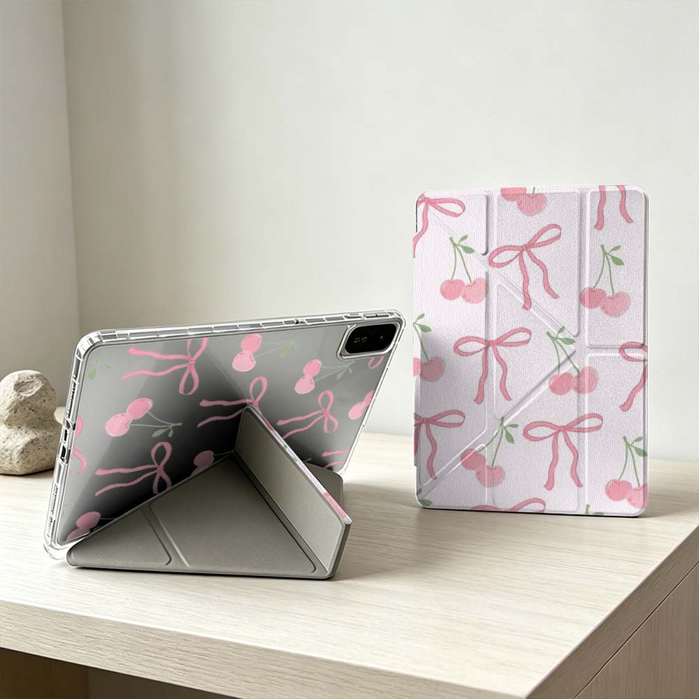 Funda Artística Rosa con Lazo  - Poco Tablet Accessories reseña y precio