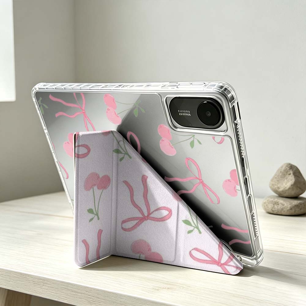 Funda Artística Rosa con Lazo  - Poco Tablet Accessories reseña y precio