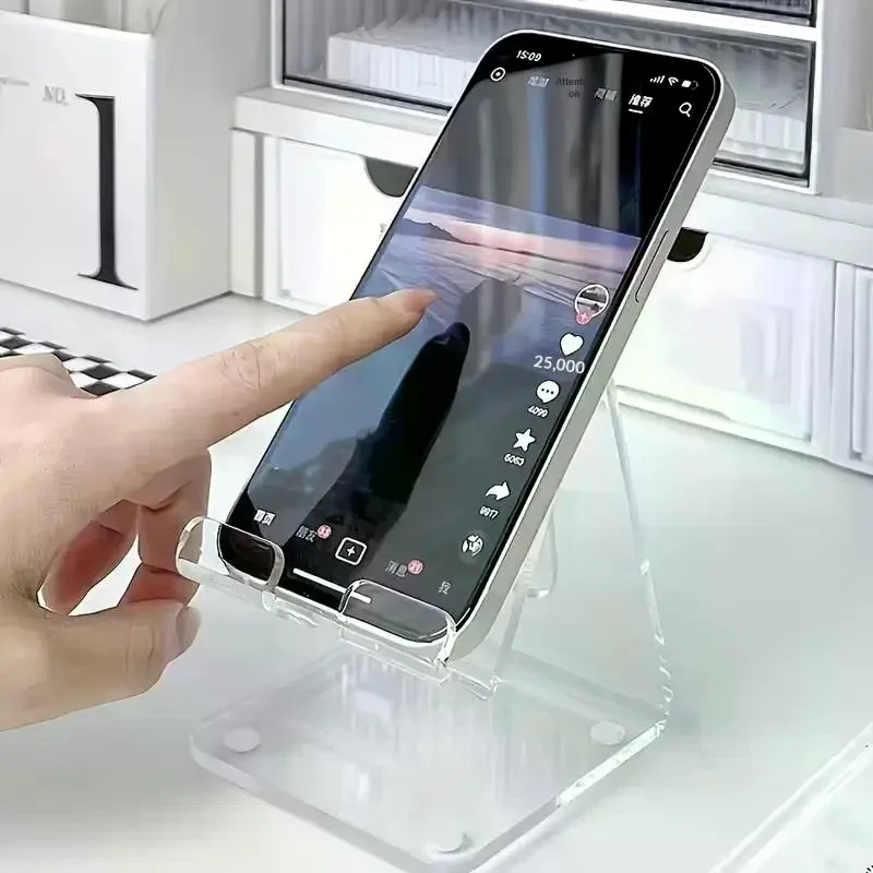 Soporte Transparente para Telé - Tablet Accessories reseña y precio