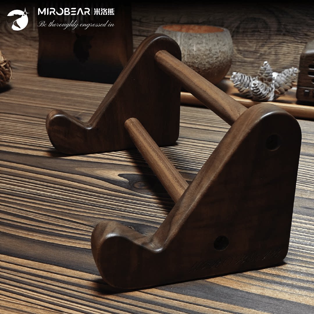 Soporte de Madera Maciza de No - Tablet Accessories Gifts reseña y precio
