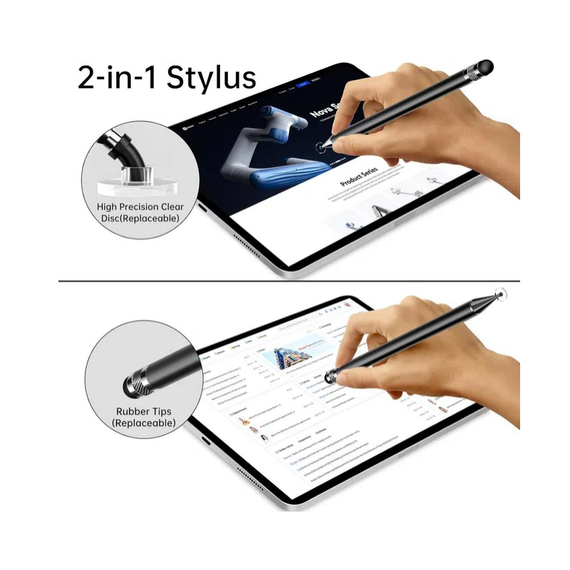 Lápiz óptico 2 en 1, punta de  - Tablet Drawing Accessories reseña y precio