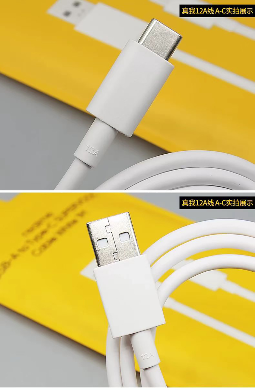 Cable Original Realme 12A USB  - Realme Gt 6 reseña y precio