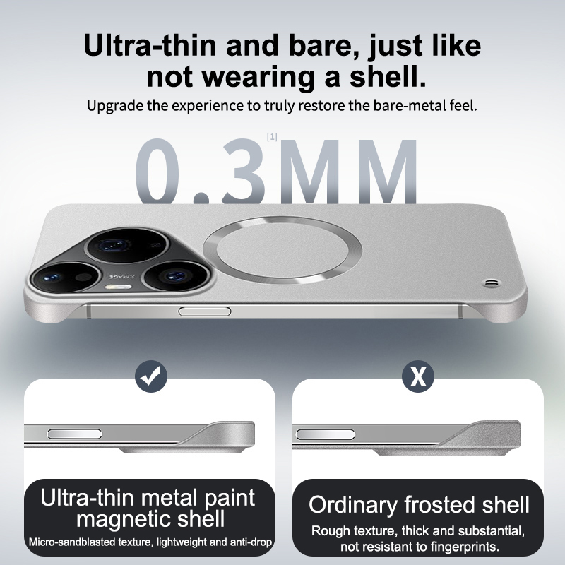 Funda Magnética Delgada y Mode - Huawei Pura 70 reseña y precio