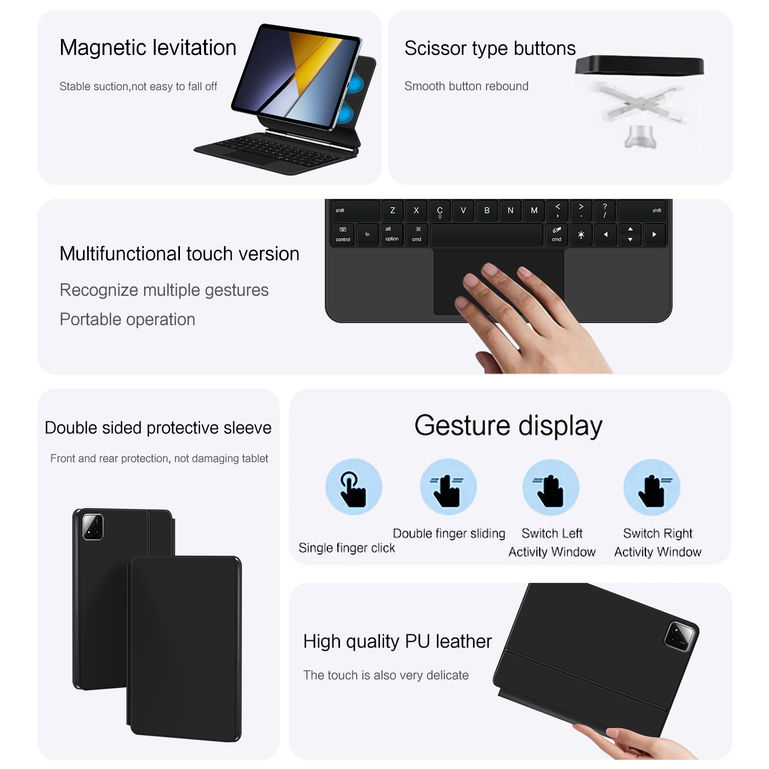 Teclado Magnético Magic Keyboa - Magnetic Case Smart reseña y precio