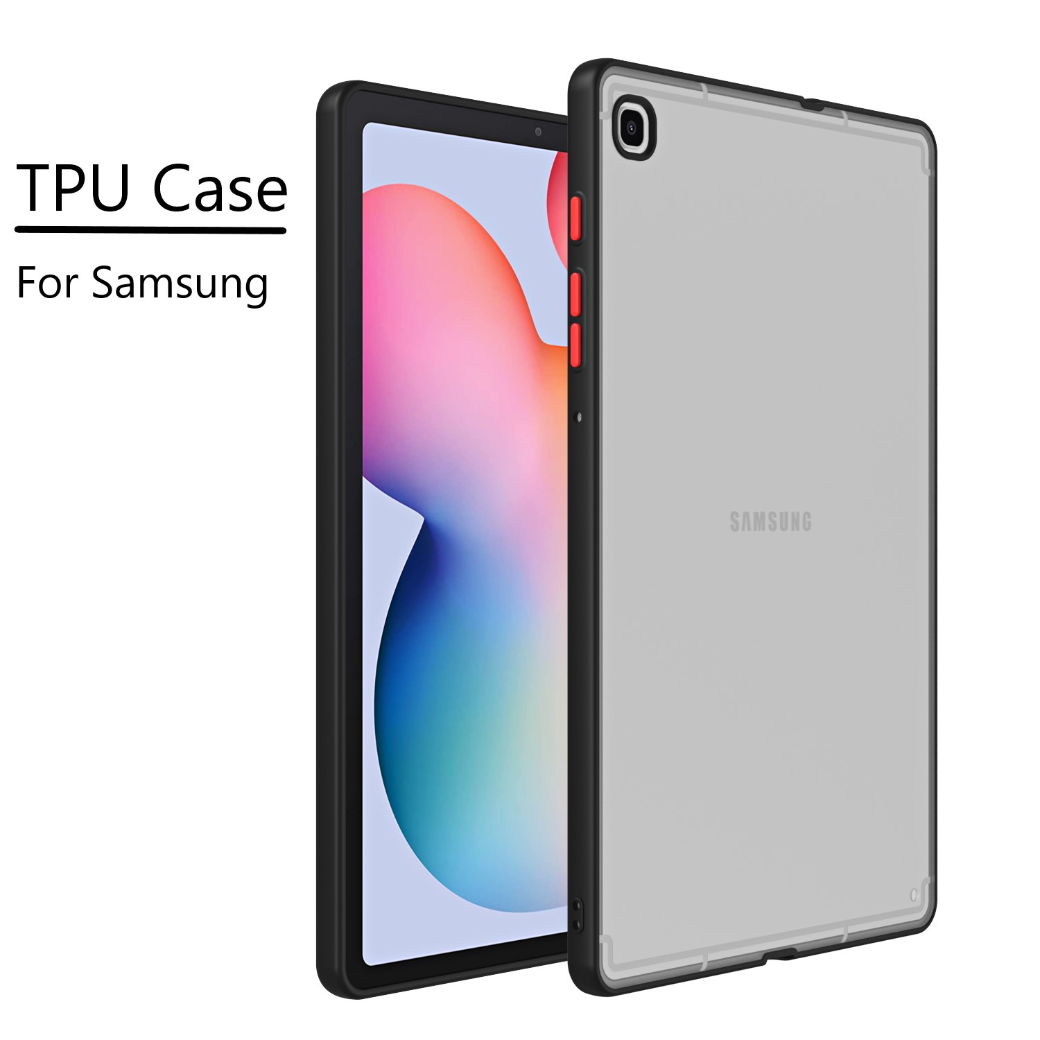 Funda trasera suave de TPU par - Cheap Tablet Accessories reseña y precio