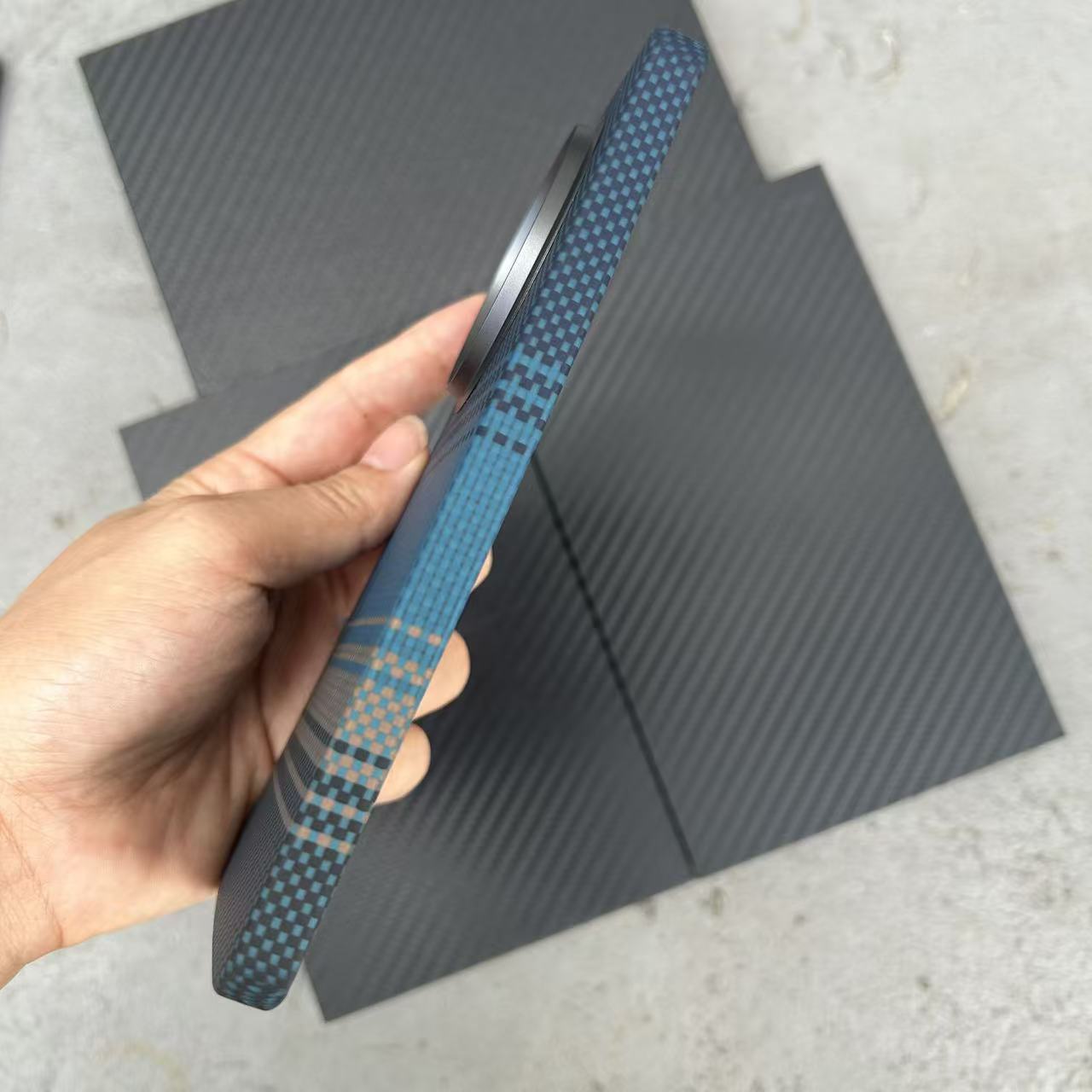 Fibra de carbono ultrafina par - Huawei Pura 70 reseña y precio