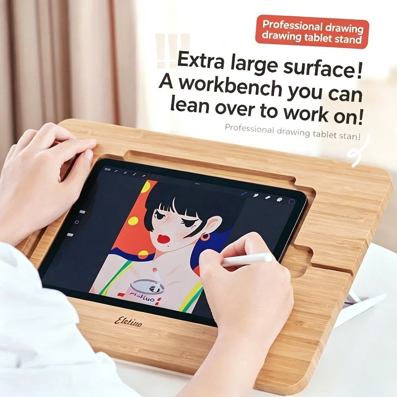 Soporte de pintura de madera p - Tablet Drawing Accessories reseña y precio