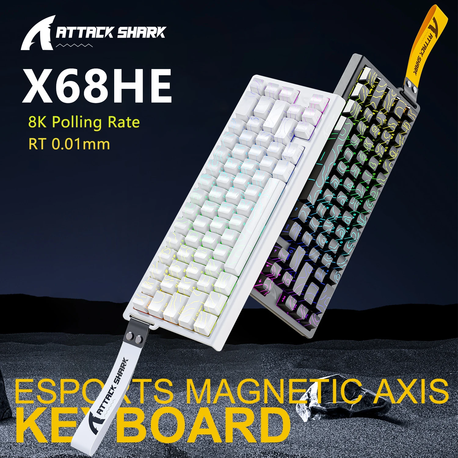 ATTACK SHARK X68HE Teclado mec - Tablet Accessories Gifts reseña y precio